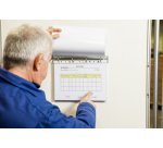 by tarifold Support d'affichage magnétique, 4 anneaux