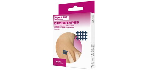 Crosstape/pansement grillagé, taille: S, bleu
