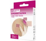 Crosstape/pansement grillagé, taille: S, bleu
