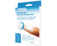 Verbandpleister, 80 x 100 mm, wit