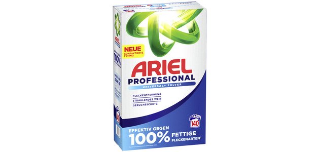 ARIEL PROFESSIONAL Lessive en poudre REGULIER, 7,7 kg