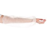 Protège-manche PP LIGHT, longueur: 450 mm, blanc