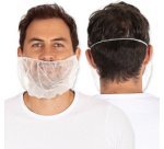 Couvre-barbe en PP non tissé, taille unique