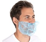 Couvre-barbe en PP non tissé, taille unique