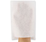 Gant de toilette Soft, en spunlace, blanc