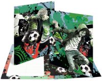 Chemise à élastique 'Street Soccer', carton, A3