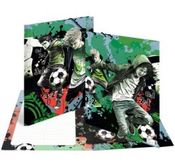 Chemise à élastique 'Street Soccer', carton, A3