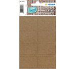 Étiquette pour la maison HOME, 76 x 35 mm, ovale