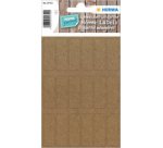 Étiquette pour la maison HOME, 76 x 35 mm, ovale