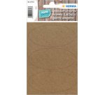 Étiquette pour la maison HOME, 76 x 35 mm, ovale