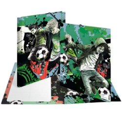Chemise à élastique 'Street Soccer', carton, A4