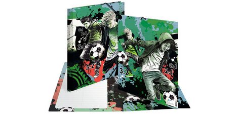 Chemise à élastique 'Street Soccer', carton, A4