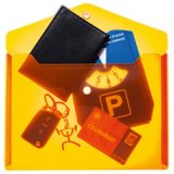 Pochette à documents, PP, A4, assorti