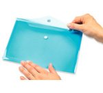 Pochette à documents, PP, A4, assorti