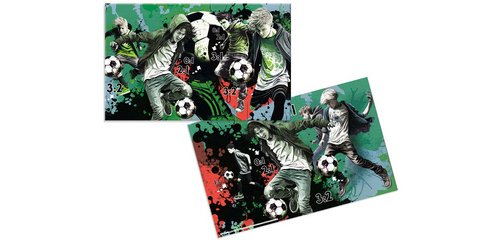 Sous-main 'Street Soccer', (L)550 x (H)350 mm