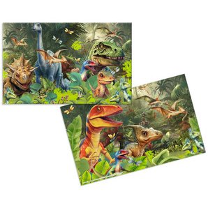 Sous-main 'Dino World', (L)550 x (H)350 mm
