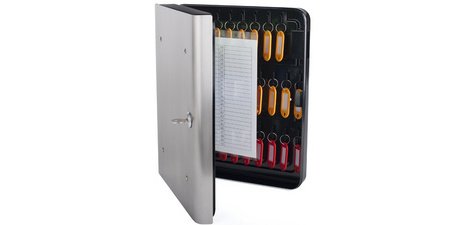Armoire à clés Design pour 54 clés, gris foncé