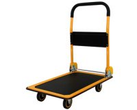 Laadkar, capaciteit: 150 kg, zwart/oranje