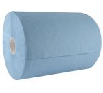 Rouleau papier nettoyant, 380 x 350 mm, bleu