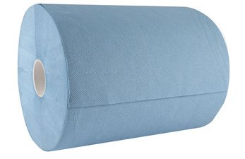 Rouleau papier nettoyant, 380 x 350 mm, bleu