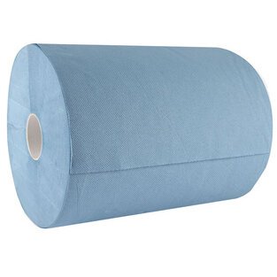 Rouleau papier nettoyant, 380 x 350 mm, bleu