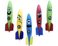 Jouet d'eau Rocket Divers, assorti