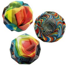 Balle rebondissante, set de 3