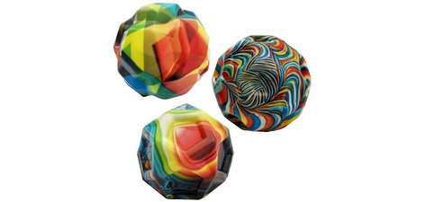 Balle rebondissante, set de 3