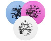 Kit débutant disc golf Guru, 3 pièces