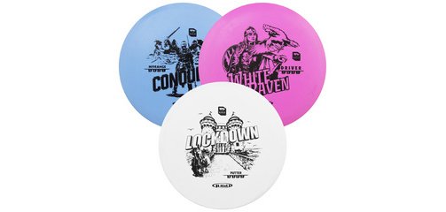 Kit débutant disc golf Guru, 3 pièces