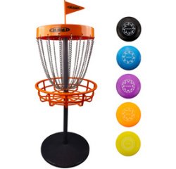 Guru Disc Golf Set de mini panier de basket