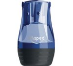 Taille-crayon 2 trous TONIC Metal, bleu/noir