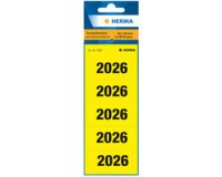 Étiquette pour classeur '2026', 60 x 26 mm, imprimé