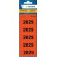 Etiket voor map '2026', 60 x 26 mm, bedrukt