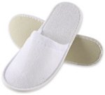 Chausson jetable Classic, fermé, blanc