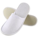 Chausson jetable Classic, fermé, blanc