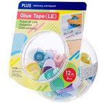 Mini-roller de colle 'LE', 6mm x 12m, dans bocal