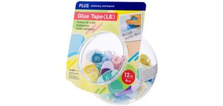 Mini-roller de colle 'LE', 6mm x 12m, dans bocal