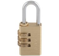 Cadenas à combinaison, en laiton, largeur: 30 mm