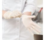 Gant en latex Sense, L, naturel, sans poudre - Boîte de 100 gants