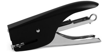 Pince agrafeuse 8005390, noir / argent