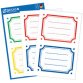 ZDesign SCHOOL Etiquettes livres 'bordures', couleur