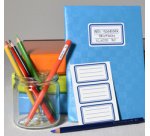 ZDesign SCHOOL Etiquettes livres 'bordures', couleur