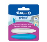 Gomme triangulaire griffix, sur carte blister