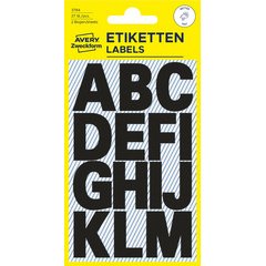 Stickers de lettres ZDesign HOME lettres A-Z noir - Pochette de 28