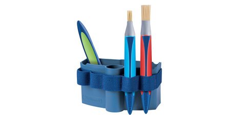 Bac à eau eco pour boîte de peinture K12, bleu
