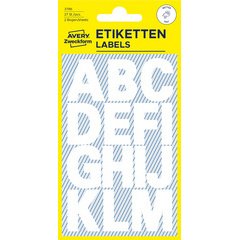 Sticker de lettres, lettres A-Z, blanc