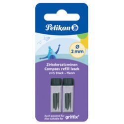 Mine de rechange pour compas, sur carte blister