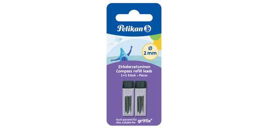 Mine de rechange pour compas, sur carte blister