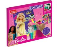 Creativ Kit créatif FOIL ART Barbie, 18 pièces
